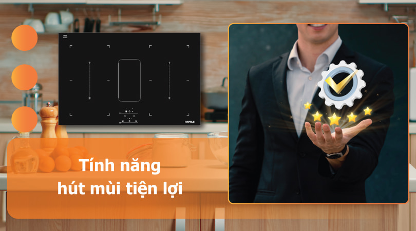 Hafele IHH77A 539.66.822 - Hút mùi tiện lợi